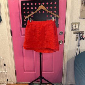 Red Mini Skirt